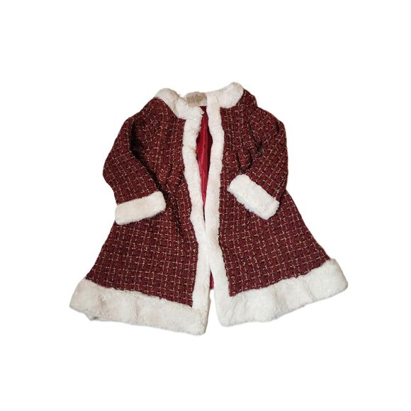 Blueberi Boulevard Dress & Coat Set – Girls 4T – Holiday Ready - Picture 4 of 6